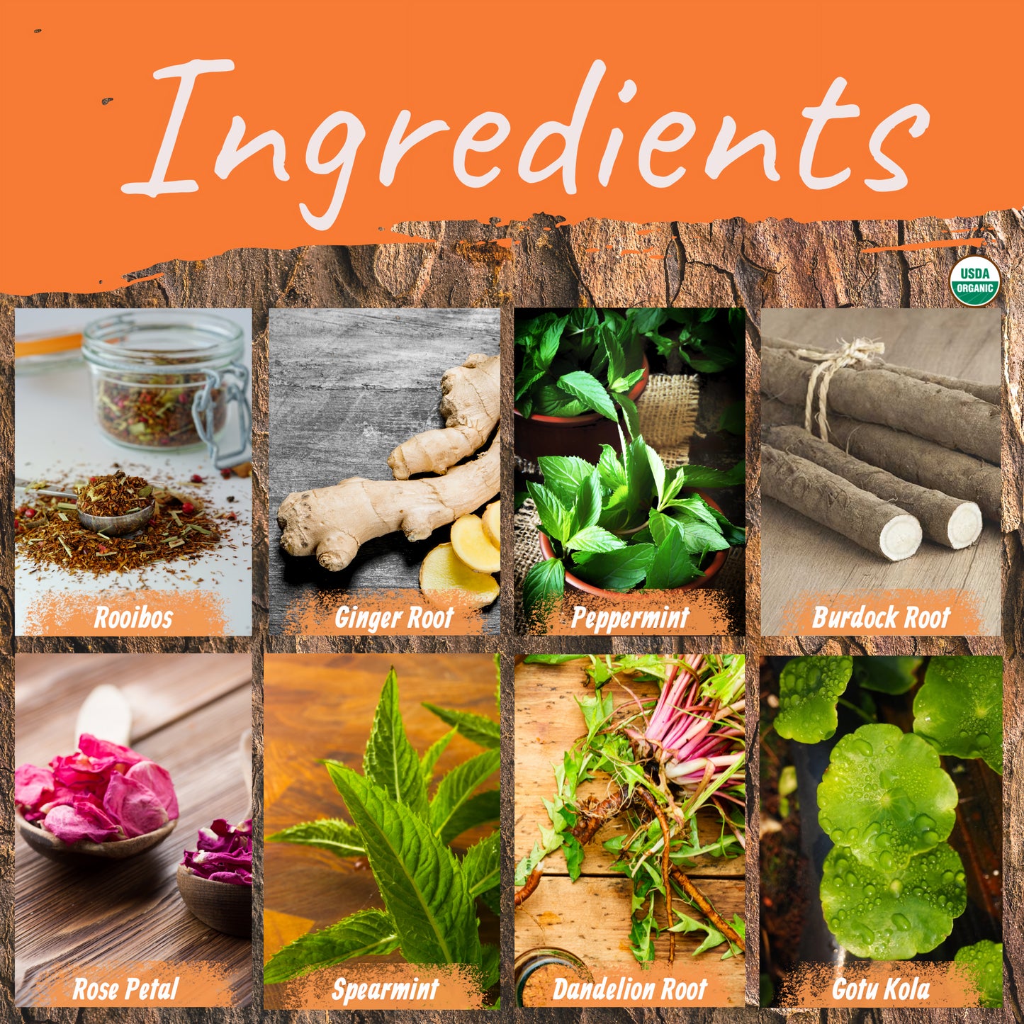 Organic Herbal Tea | Best Tea For Anxiety | Tea For Stress | Tea For Calming | Tea For Relaxation, Relaxing Organic Herbal Tea, Hendbee