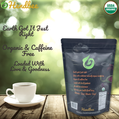 Organic Herbal Tea | Best Tea For Anxiety | Tea For Stress | Tea For Calming | Tea For Relaxation, Relaxing Organic Herbal Tea, Hendbee